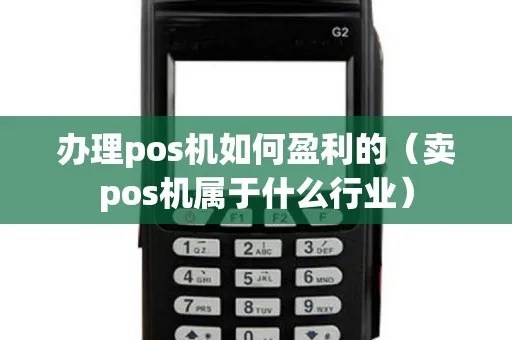 POS机公司如何盈利,POS机行业利润分析