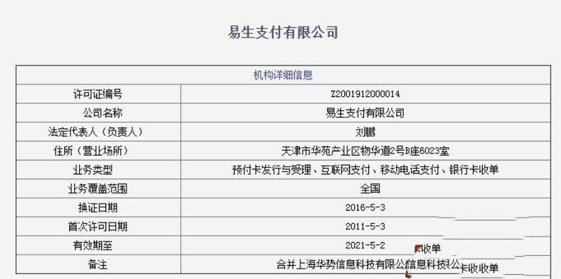 易生支付pos机费率是多少钱 易生支付pos机客服电话