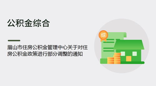 眉山公积金取现条件详解，了解政策，轻松办理