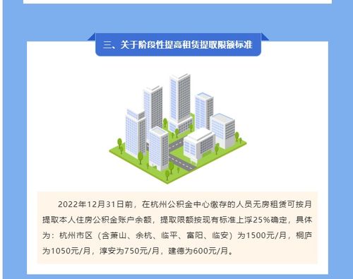 杭州公积金提取条件及额度解析